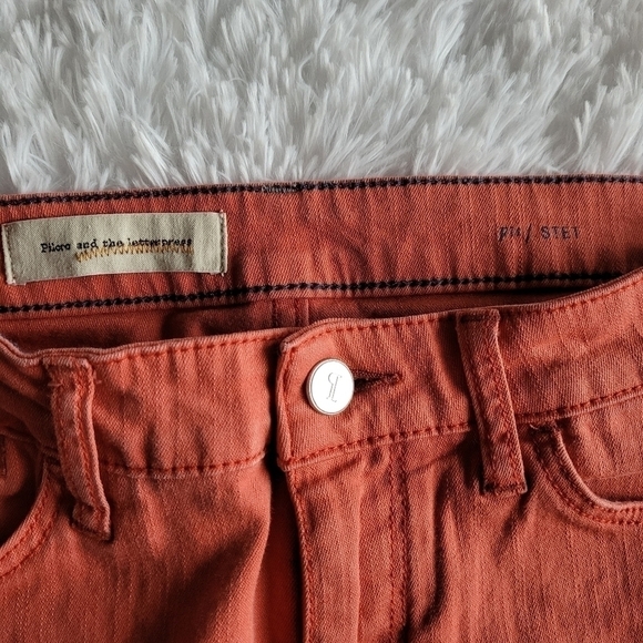 Anthro Pilcro & Letterpress Stet Crop Skinny - Picture 5 of 6